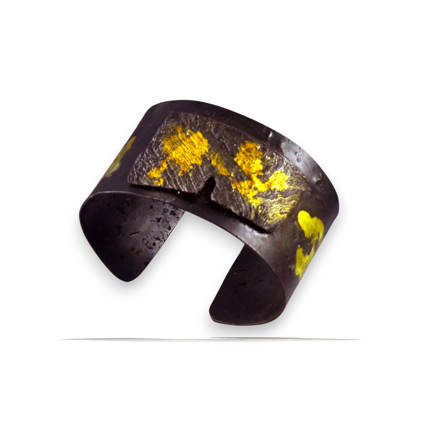 Archaic Cuff in Steel/Gold, BB0001/C2224, Bette Barnett