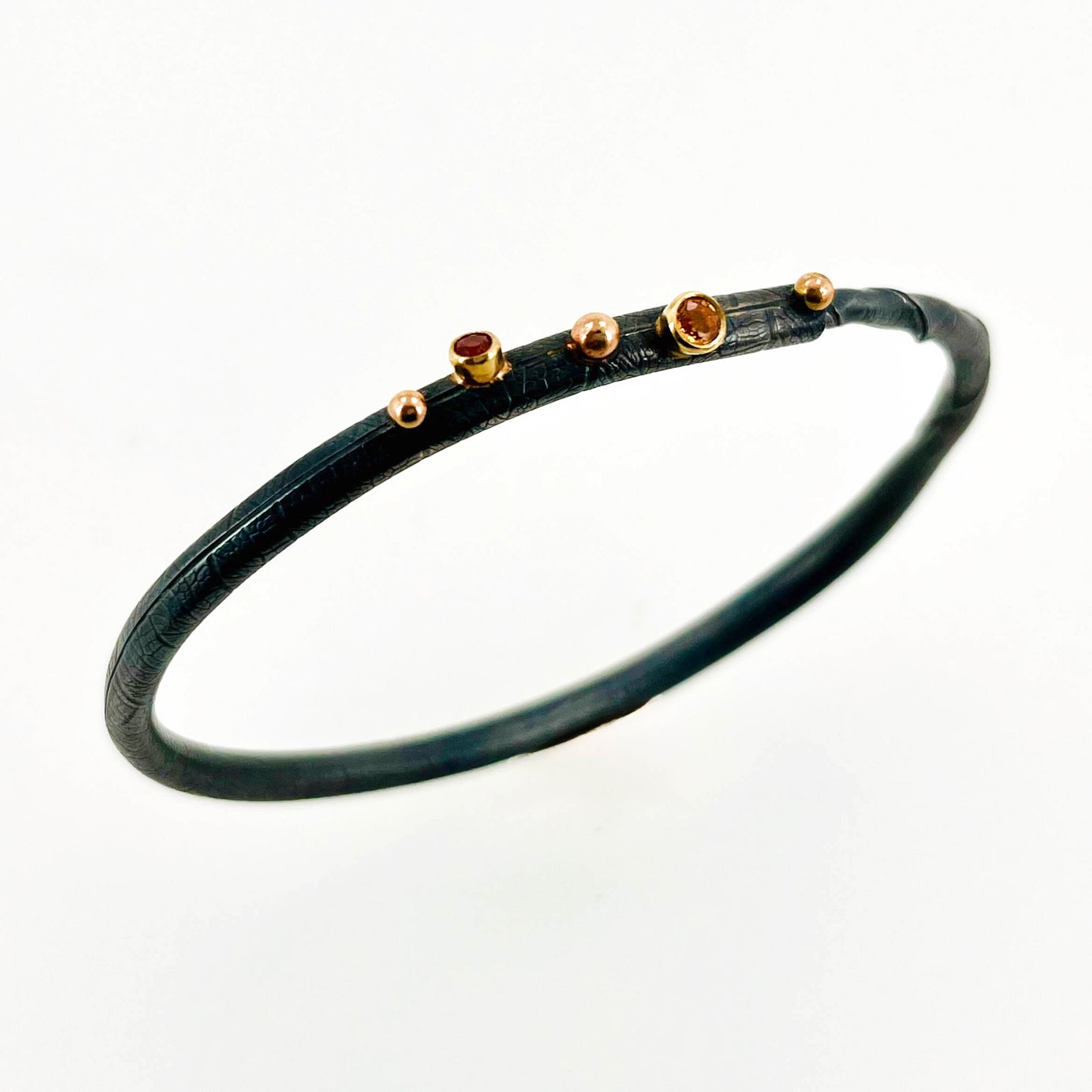 Sterling Silver Twig “Autus” Sapphire Style Bracelet, CM256, Christine MacKellar