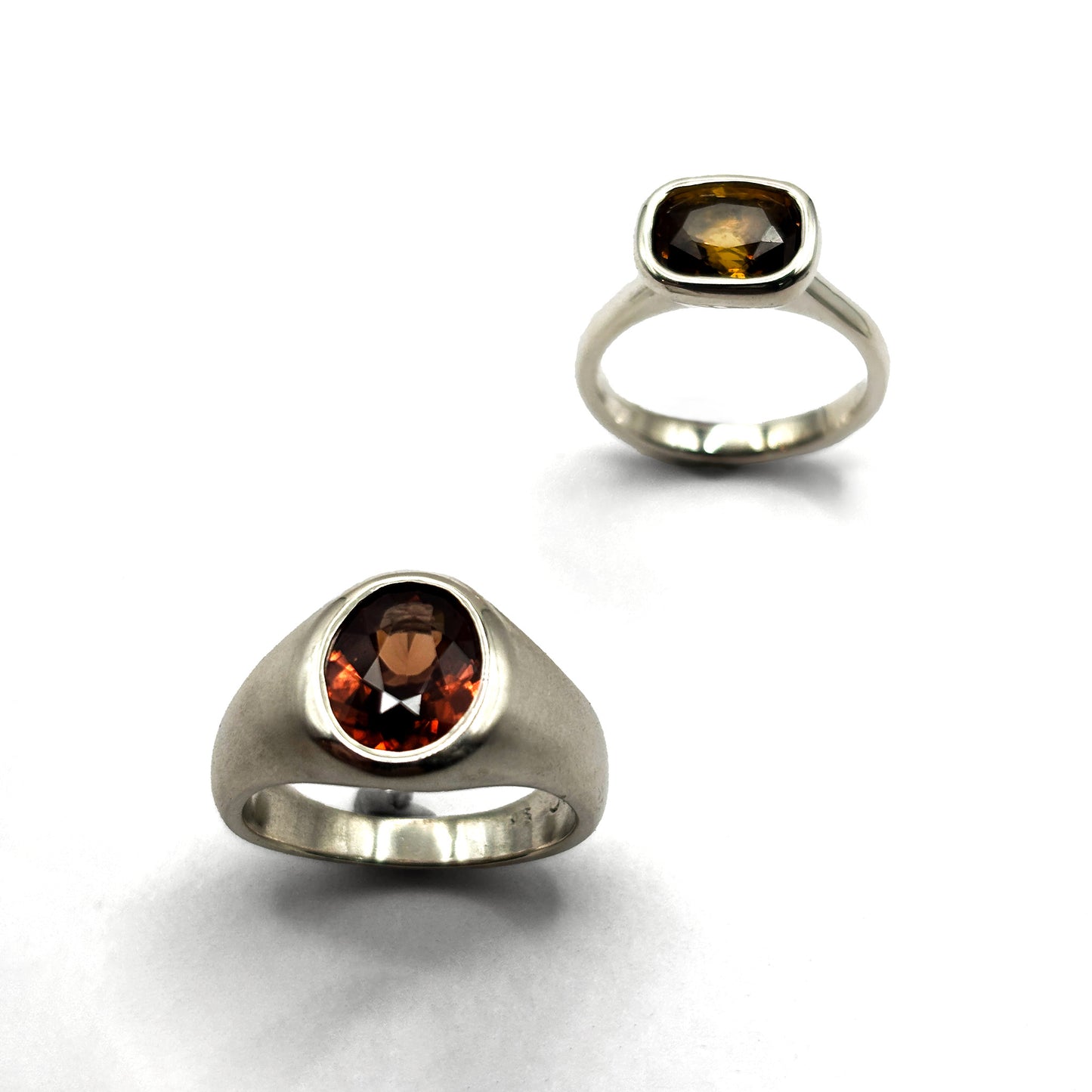18K White Gold Tourmaline Ring