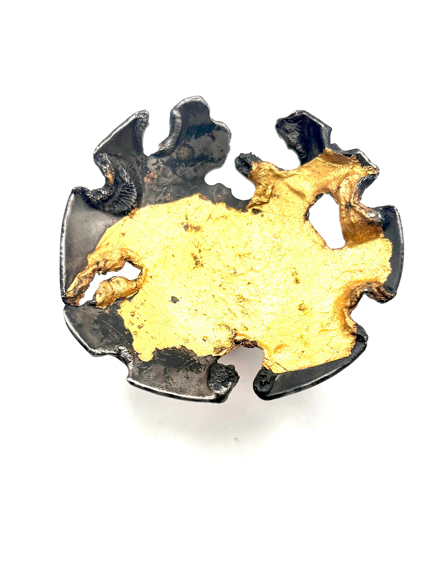 Helios Ring in Steel/Gold, BB0006/R2445, Bette Barnett
