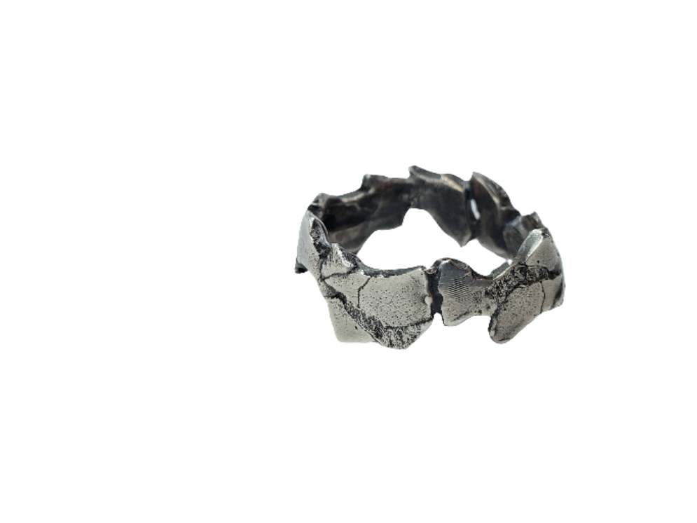 Sterling Silver Shatter Me Ring #2