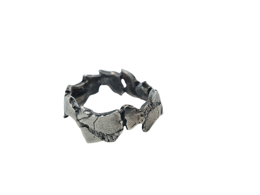 Sterling Silver Shatter Me Ring #2