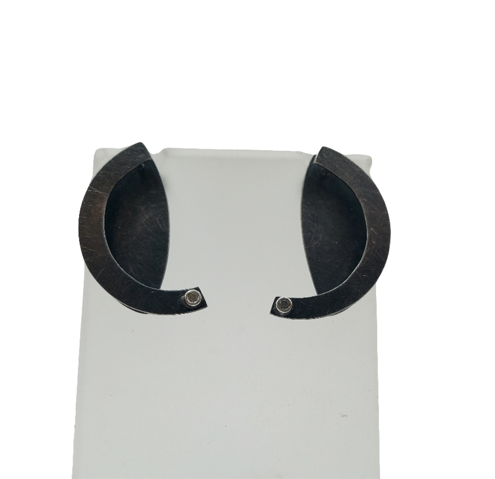 Earrings 'Luminous' in Silver