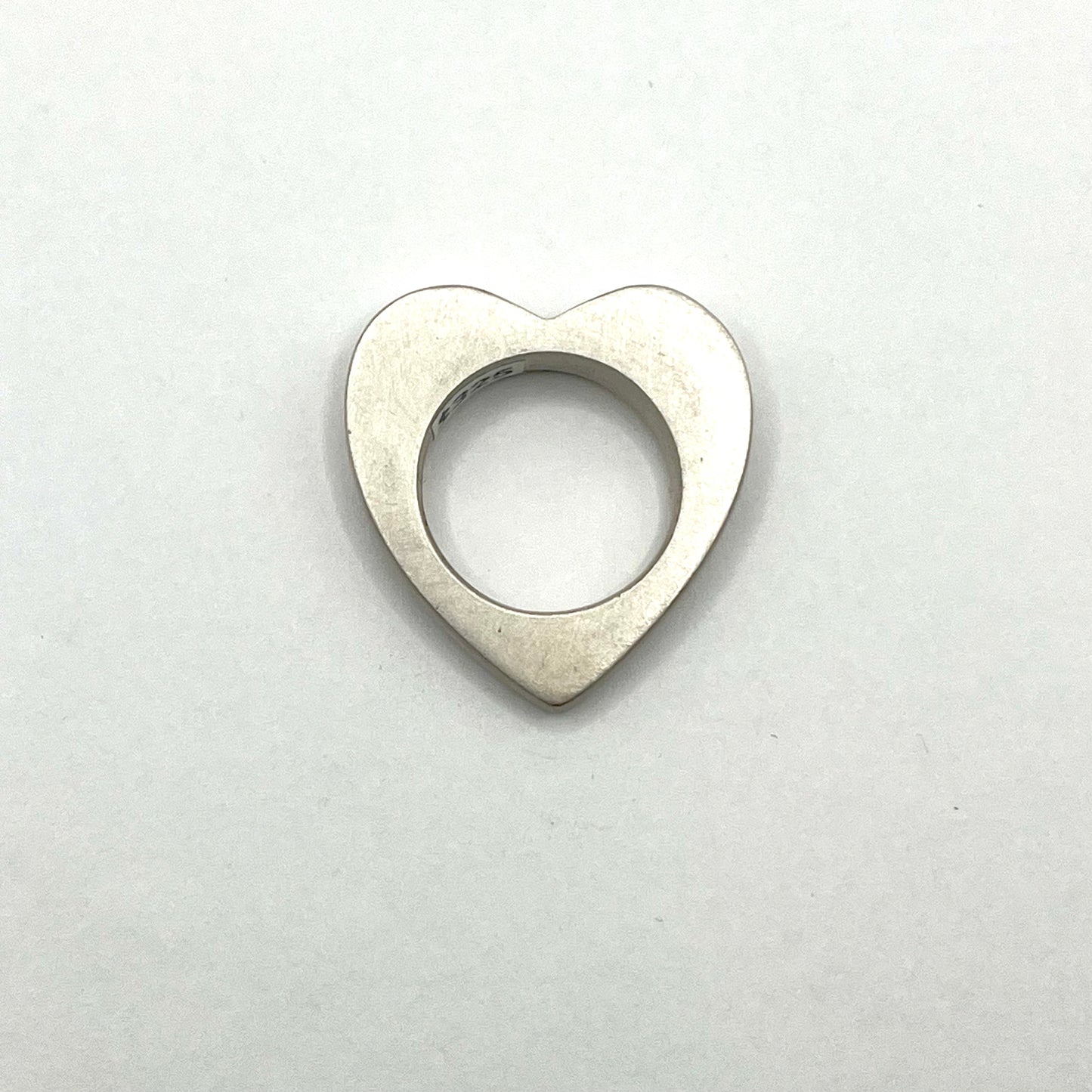 Sterling Silver Heart Ring, SR13, Sandra Russell