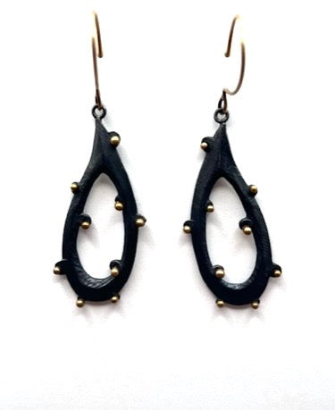 Hoop Branches Earrings