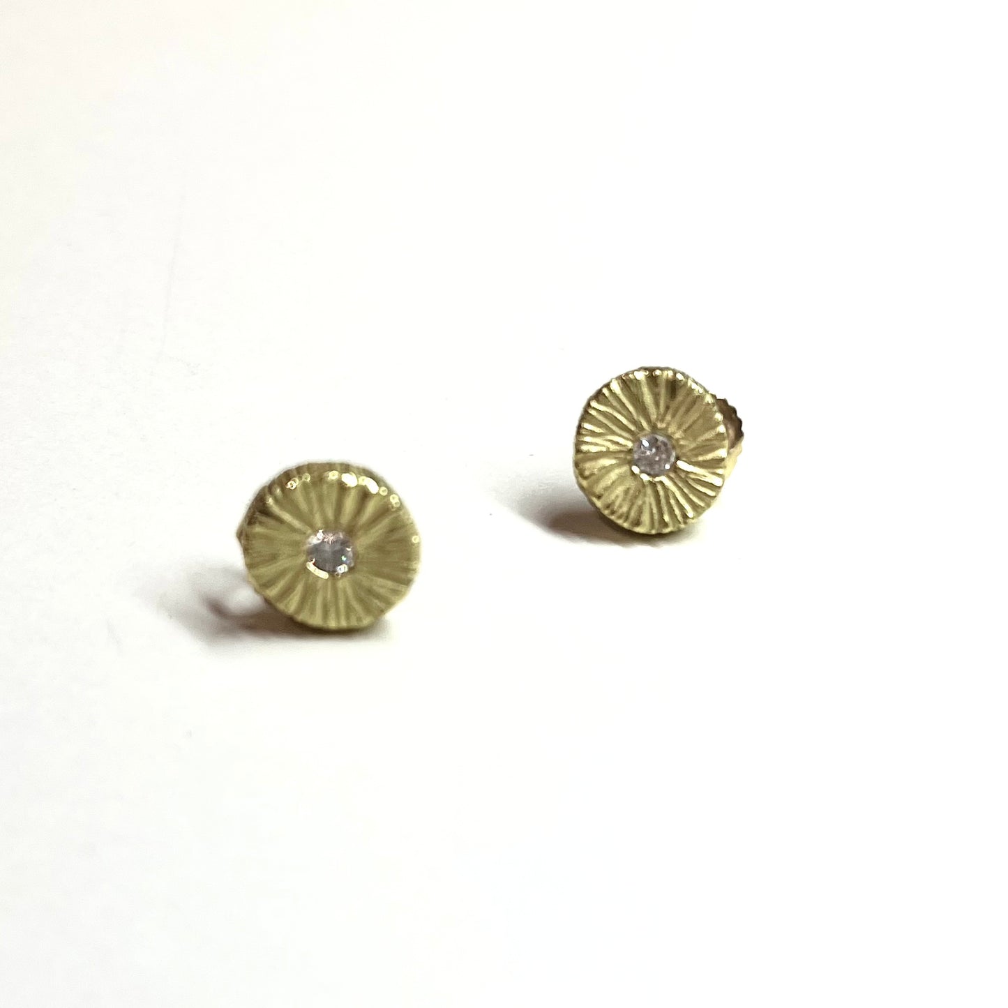 18kt Diamond Stud Earrings, Dahlia Kanner , Own by JH