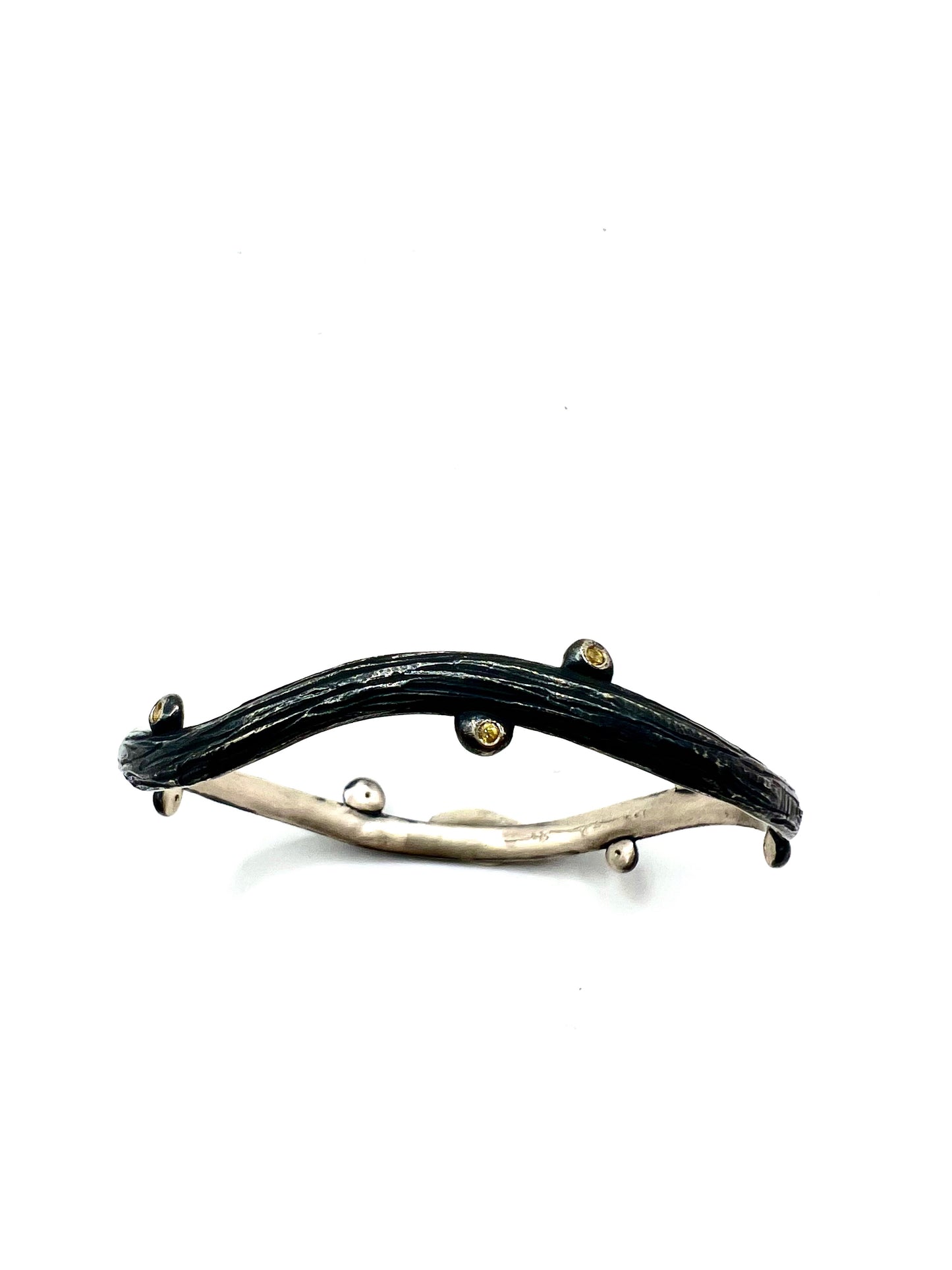 Yellow Sapphire Bracelet in Sterling Silver