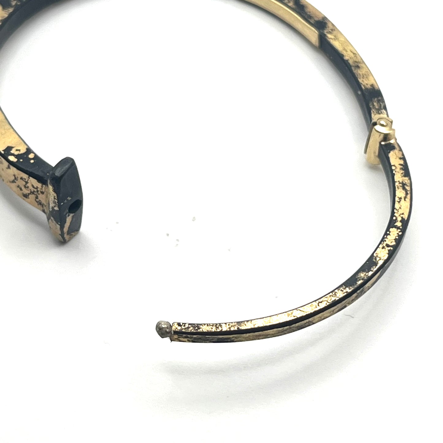 Iron/22kt/18kt Dust Cuff Bracelet, PF/NB10, Pat Flynn