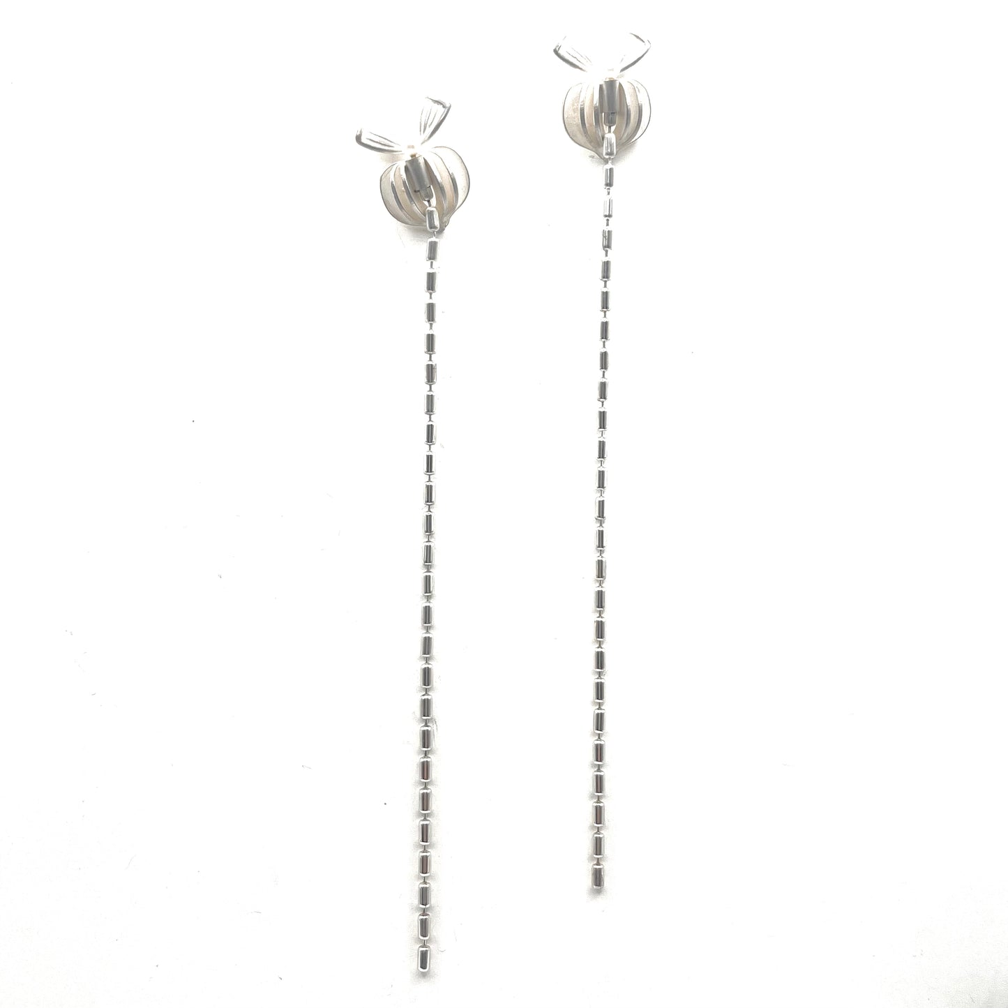 Sterling Silver Long Earrings