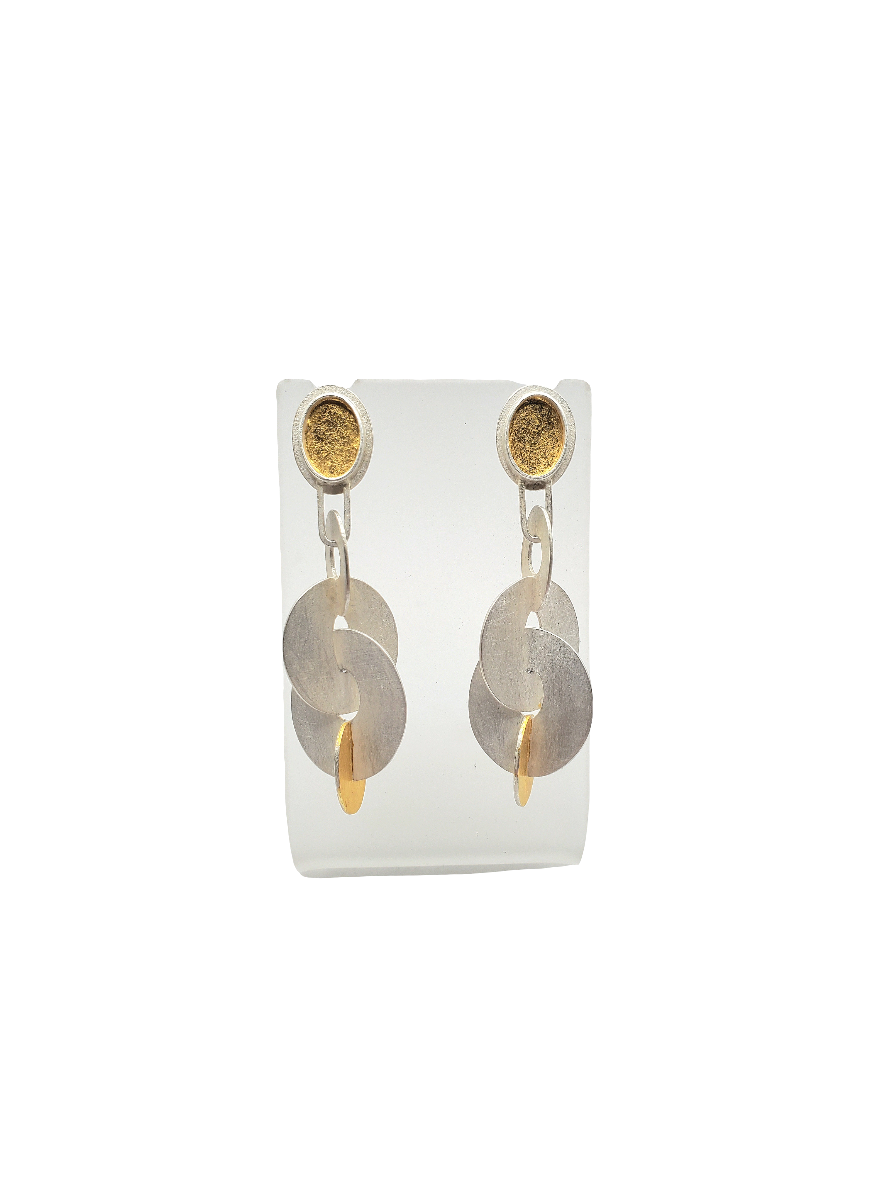 Earrings 'Queue-Ovals'