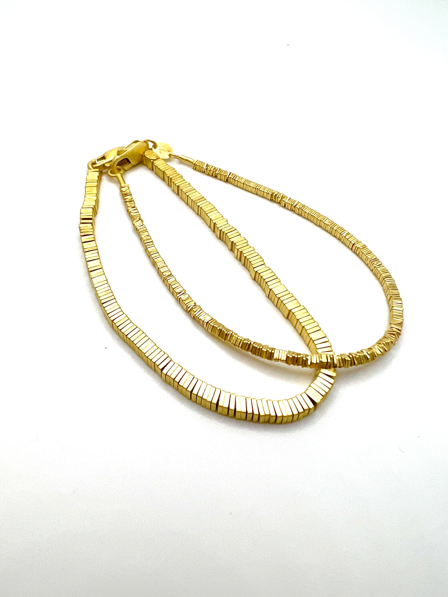 Small Squares Vermeil Bracelet
