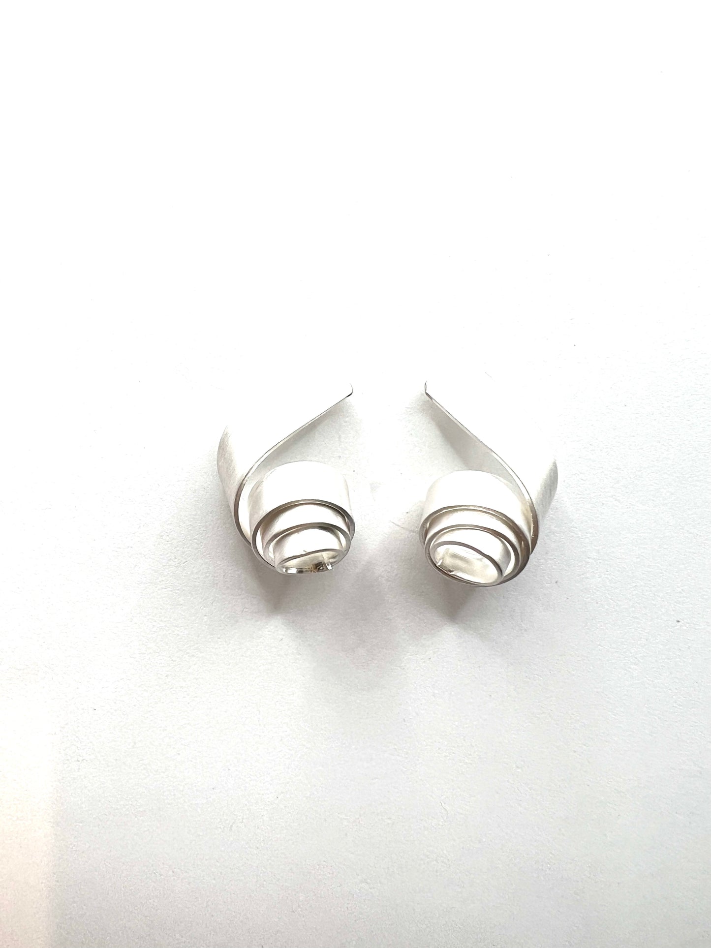 Sterling Silver Wrap Post Earrings