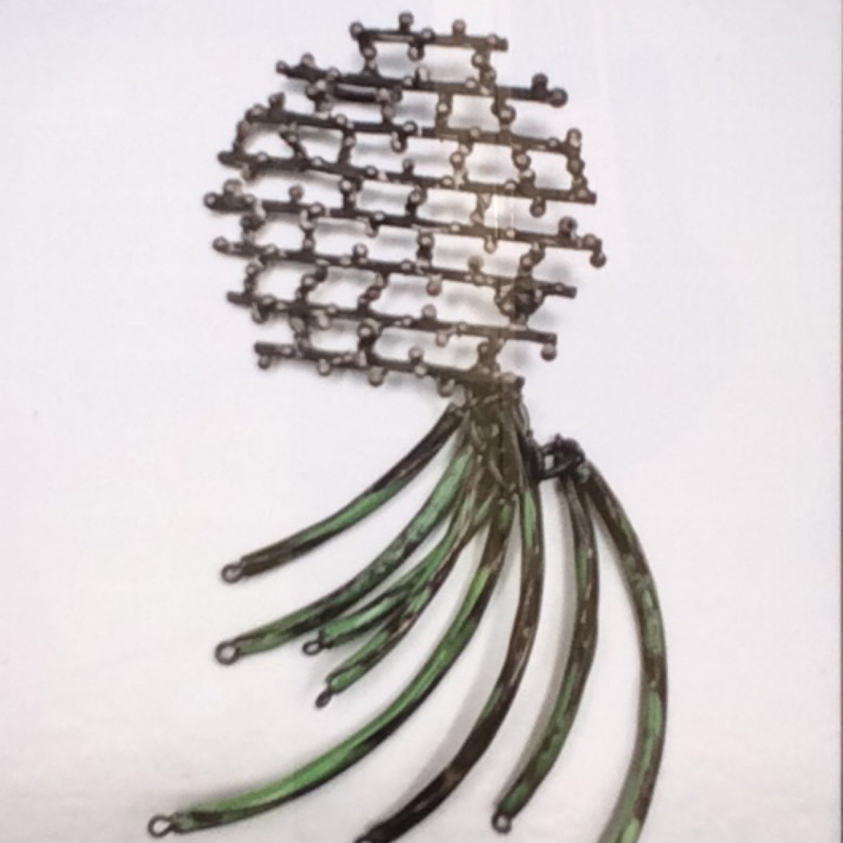 Pin - Sterling Silver with Enamel, KYK0348/20230545, Kyung Hee Kim