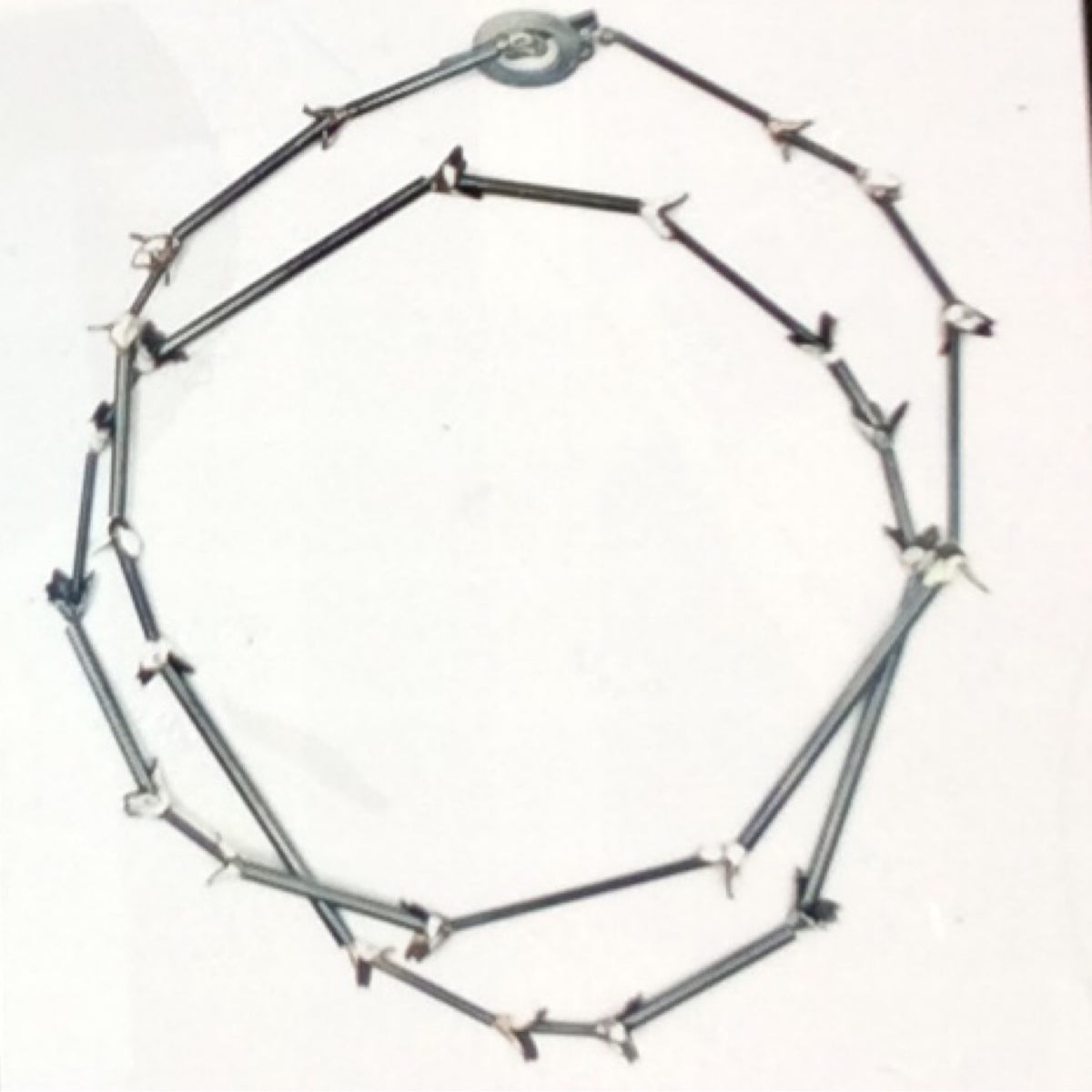 Necklace - Sterling Silver with Enamel, KYK0324/20230523, Kyung Hee Kim