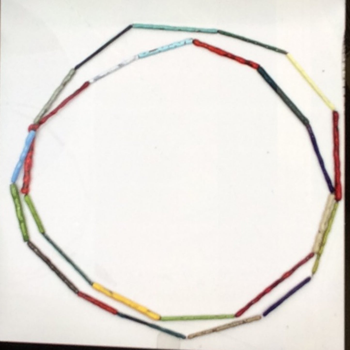 Necklace - Copper and Enamel, KYK0312/2023059, Kyung Hee Kim