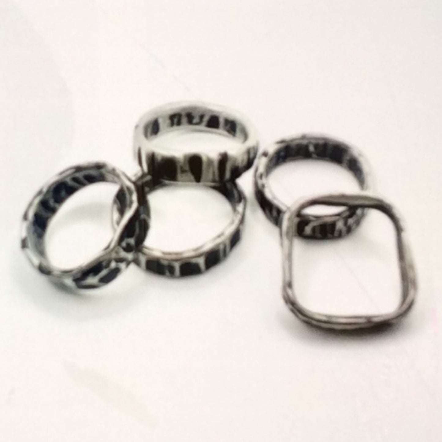 Small Steel Rings, JMD022, John McDavid