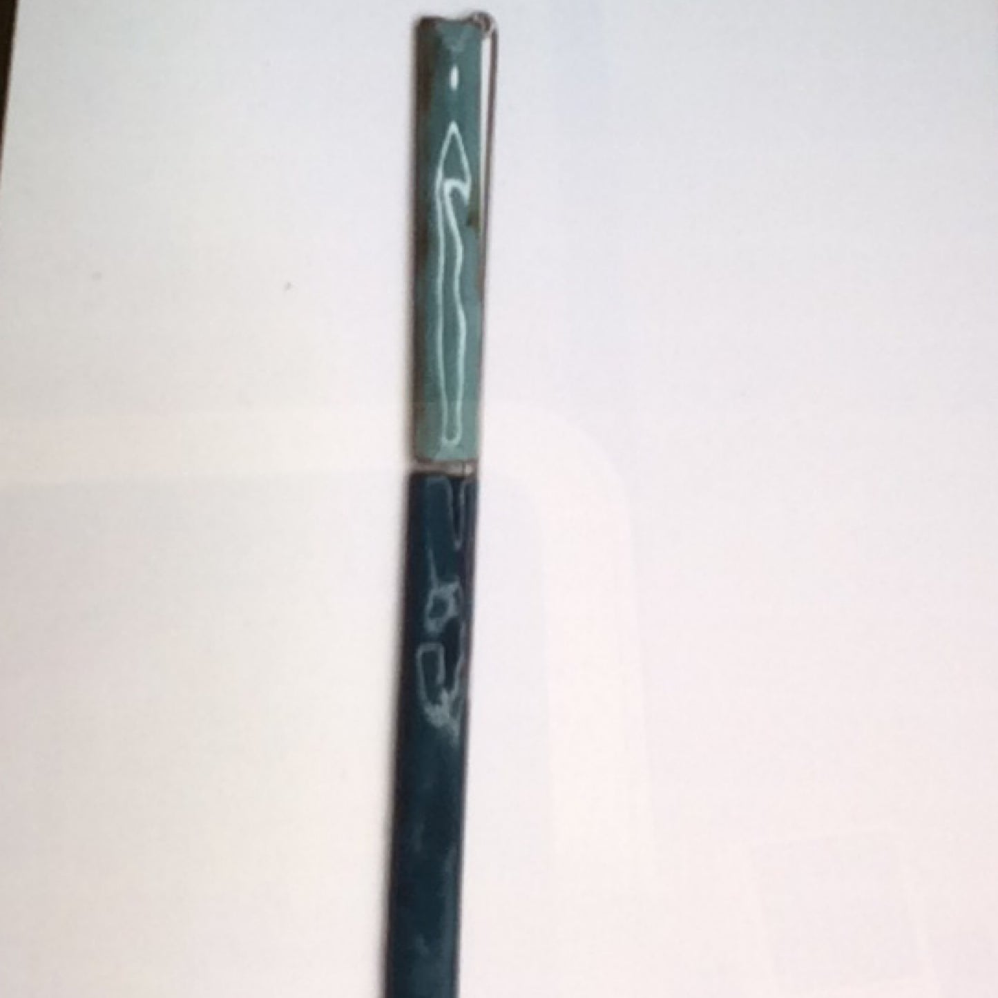 Pin - Copper with teal Enamel, KYK0354/20230551, Kyung Hee Kim