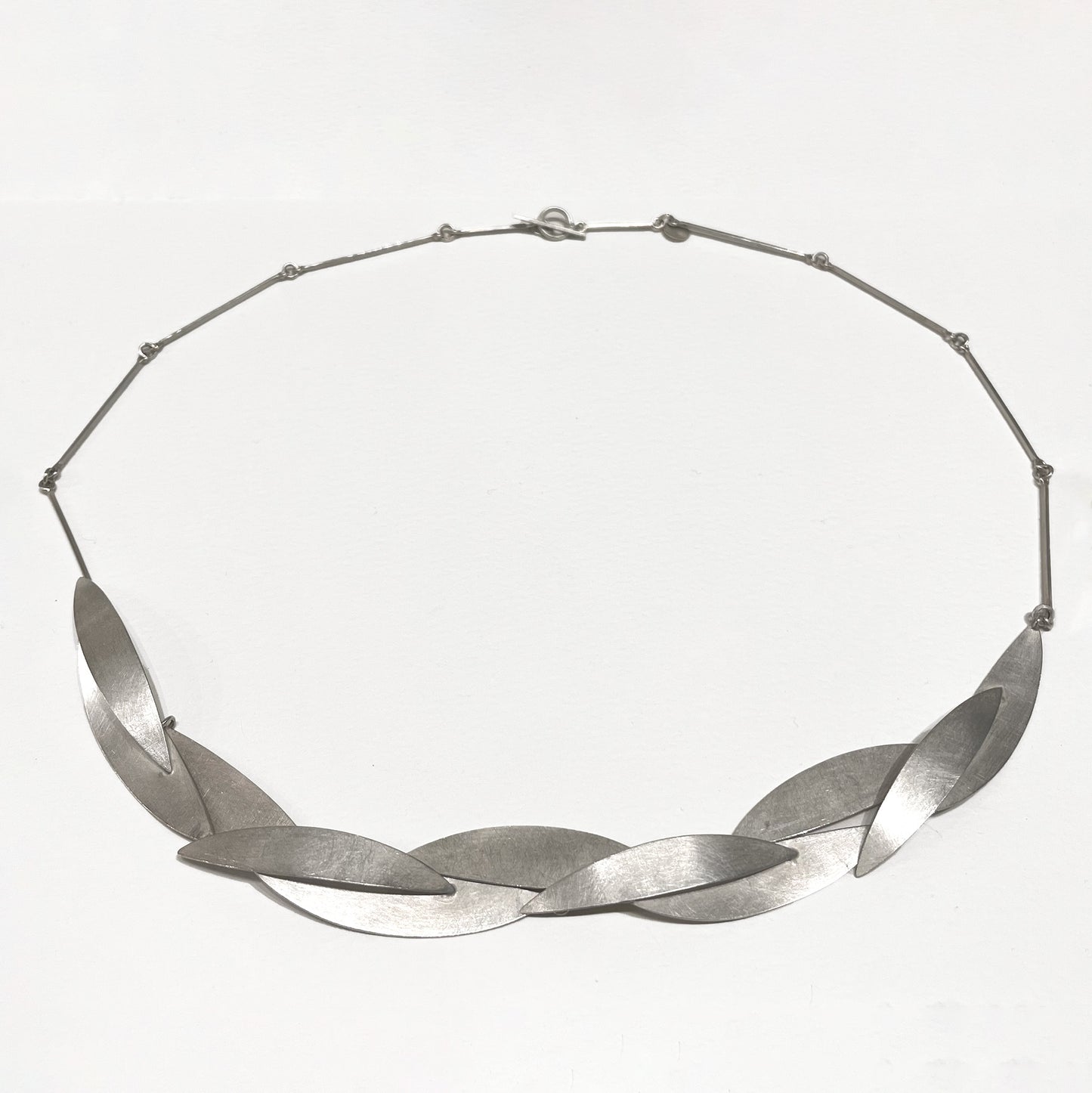 Sterling Silver Flora Necklace 23'', Yu Jean Choi, YC26-FLN01
