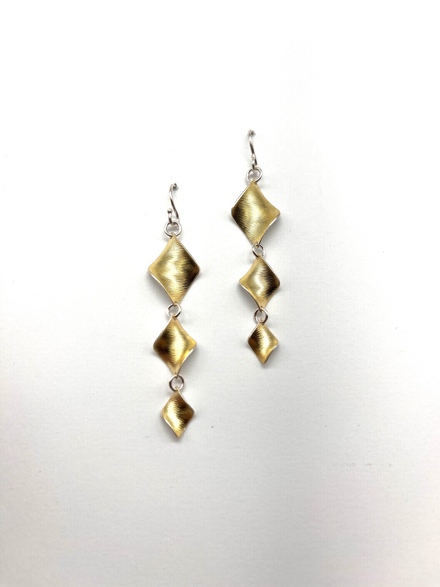 Earrings in 18k Gold/Sterling Silver