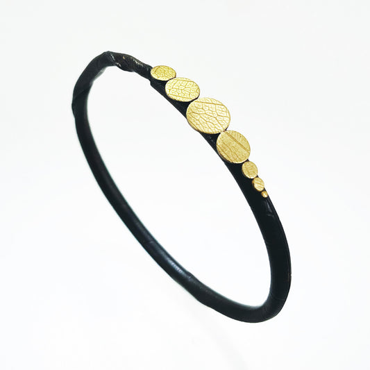 Sterling Silver Twig Stepping Stone Style Bracelet, CM2512, Christine MacKellar