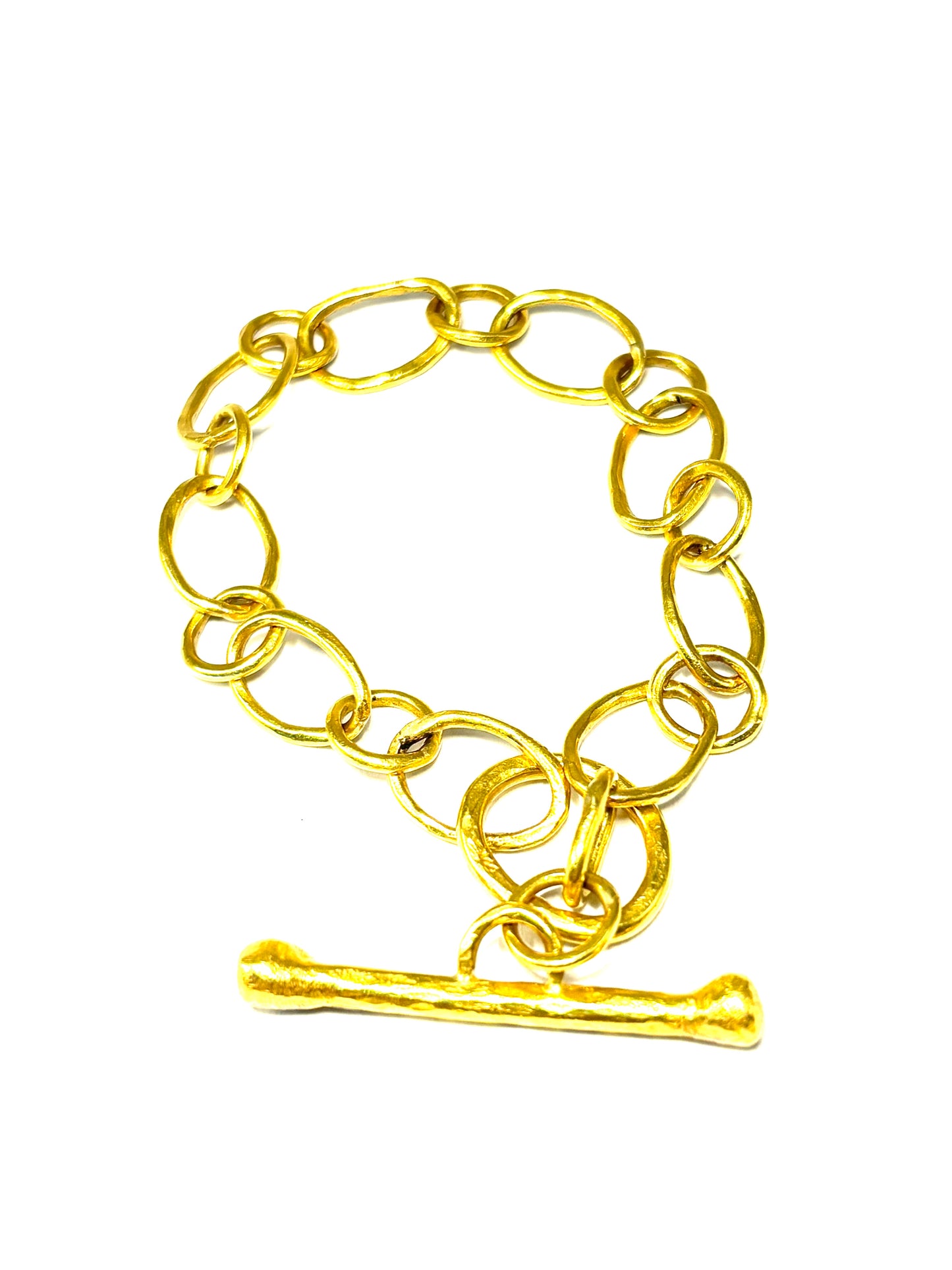 22kt Toggle Bracelet