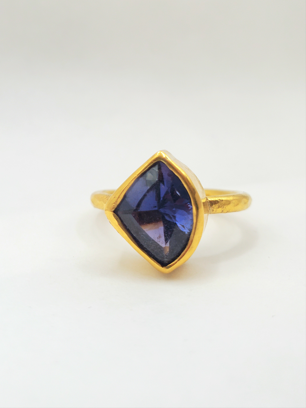 Sapphire Ring in 22k Gold