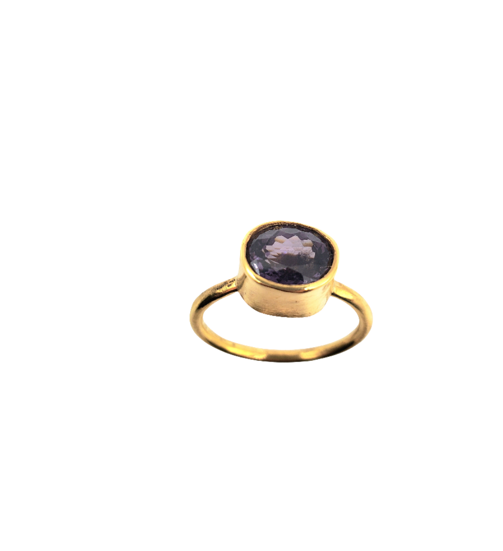 Spinel Ring in 22k Gold