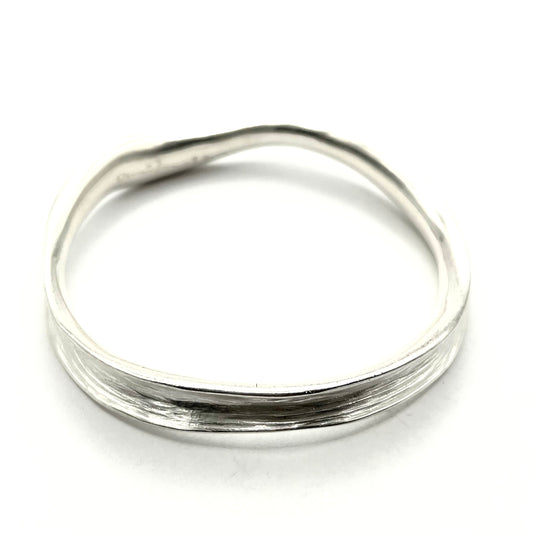 Sterling Silver Horn Bangle Bracelet, DK2508, Dahlia Kanner