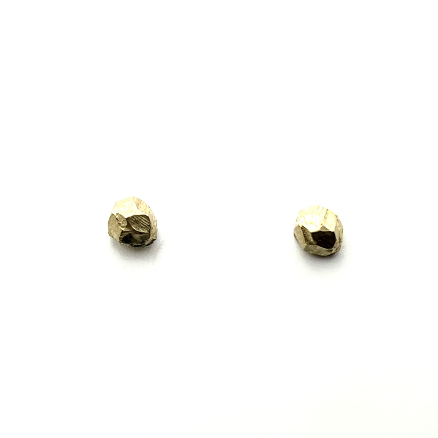 18kt Gold Multi-faceted Stud Earrings, Dahlia Kanner