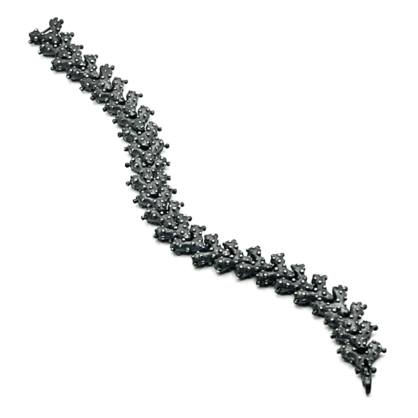 Sterling Silver Bumpy Links Bracelet, DA01291-B1, Dahlia Kanner