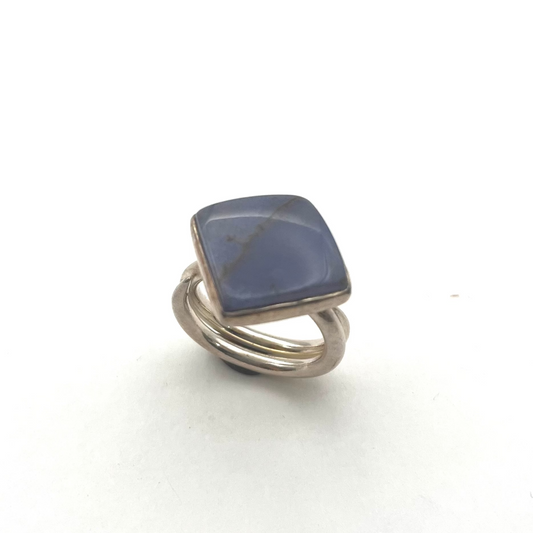 Sterling Silver Burro Creek Ring, SR08, Sandra Russell