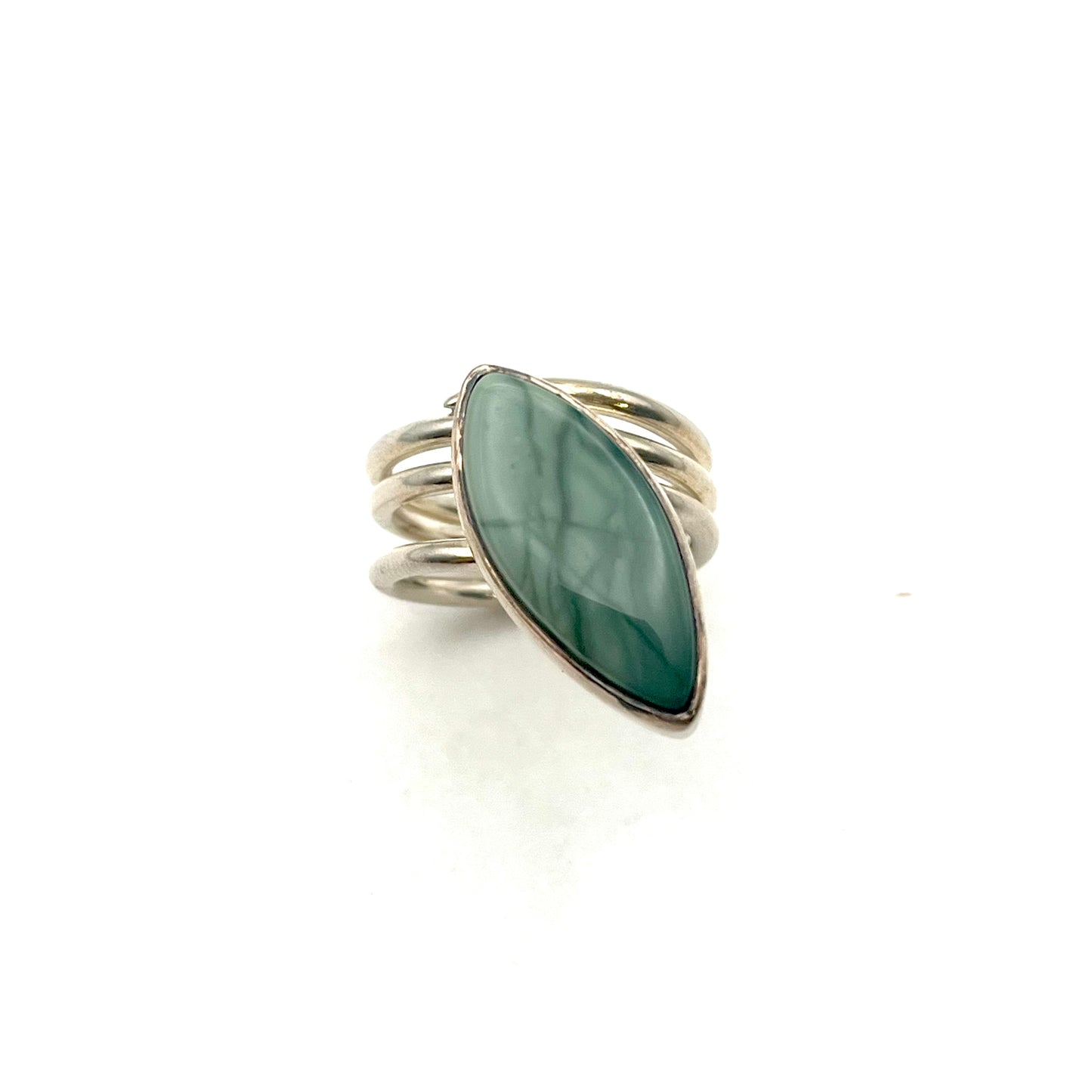 Sterling Silver Imperial Jasper Ring, SR11, Sandra Russell
