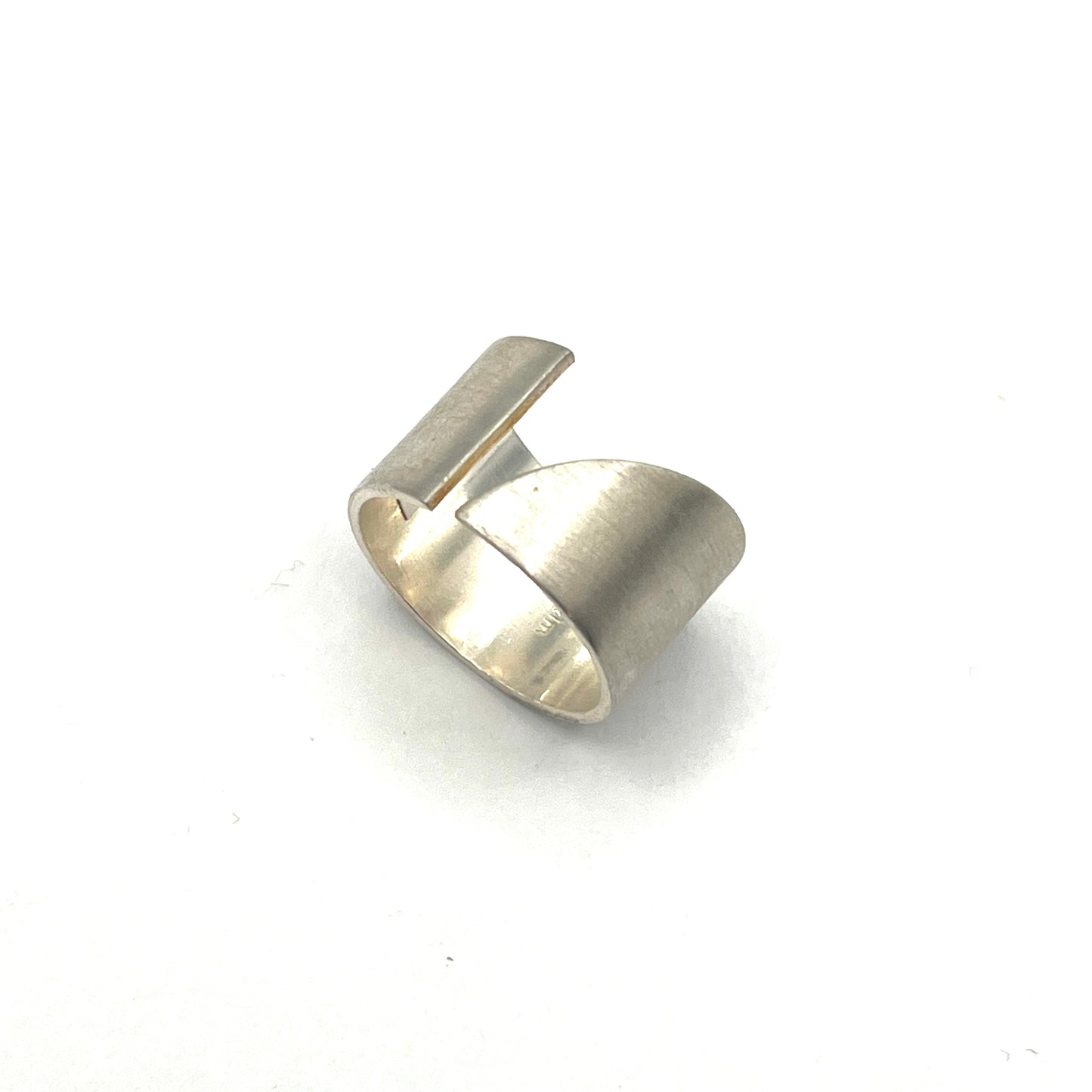 Sterling Silver Open Ring, Size 5, Kelim