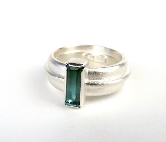 Sterling Silver Bi-Color Tourmaline Dream Ring, LM0072, Lisa Mueller