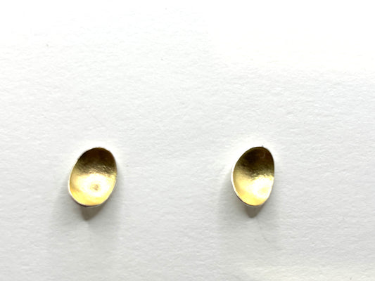 Earrings in 18 kt. Gold & Sterling Silver OM26-085,      OWEN MCLNERNEY