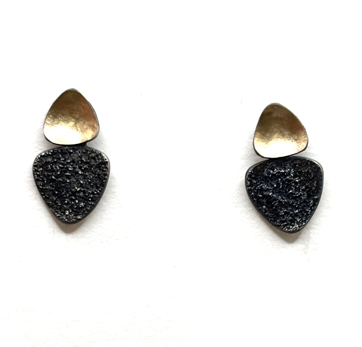 Sterling Silver 18 kt. Handmade Earrings OM26-091, OWEN MCLNERNEY