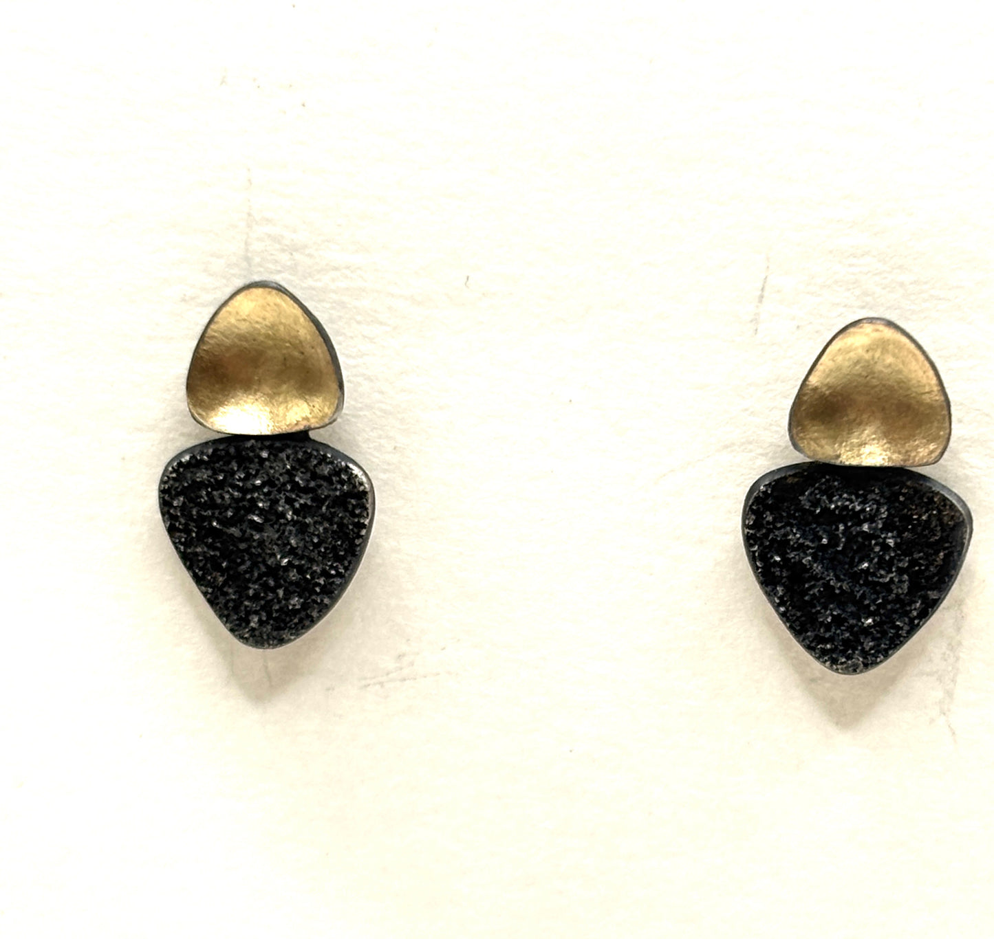 Sterling Silver 18 kt. Handmade Earrings OM26-091, OWEN MCLNERNEY