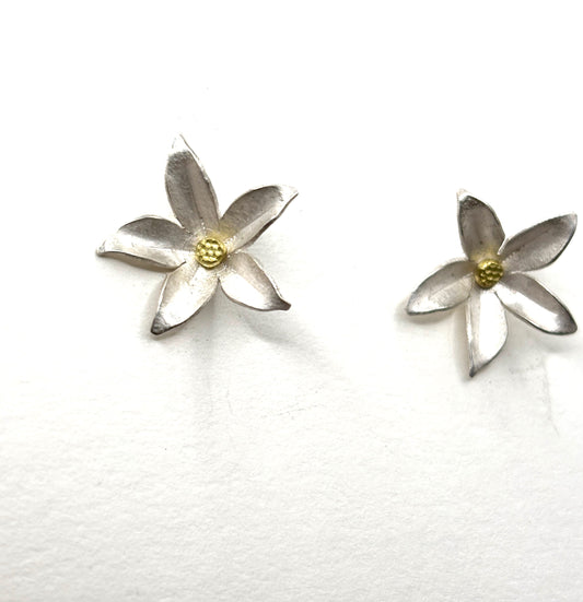 Sterling Silver 18 kt. Earrings  OM26-086, Owen Mclnerney