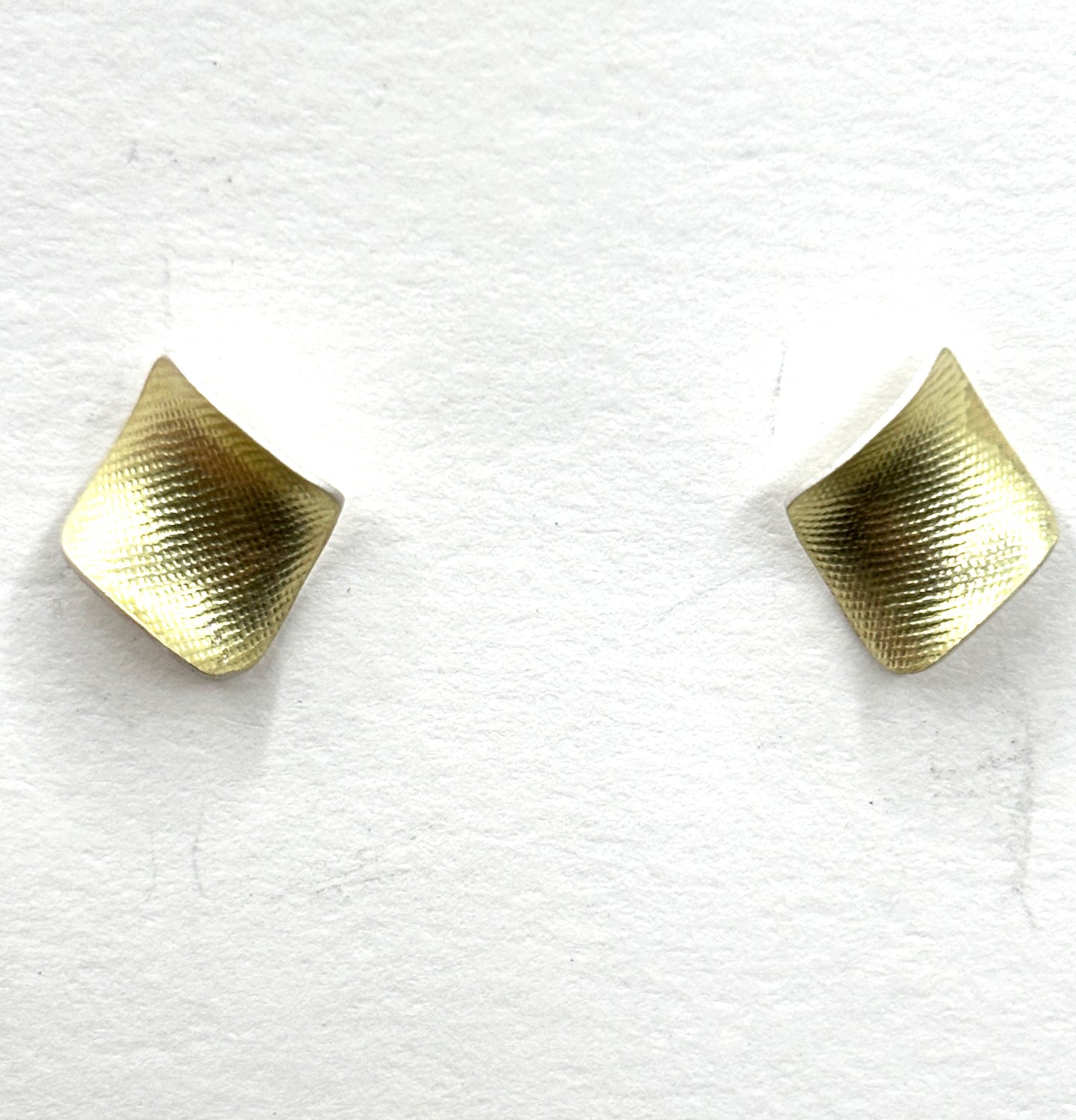 Sterling Silver & 18 kt. Gold Earrings OM26-093, OWEN MCLNERNEY