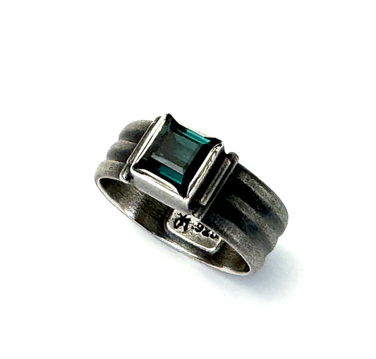 Sterling Silver Triple Banded Ring, LM0073, Lisa Mueller