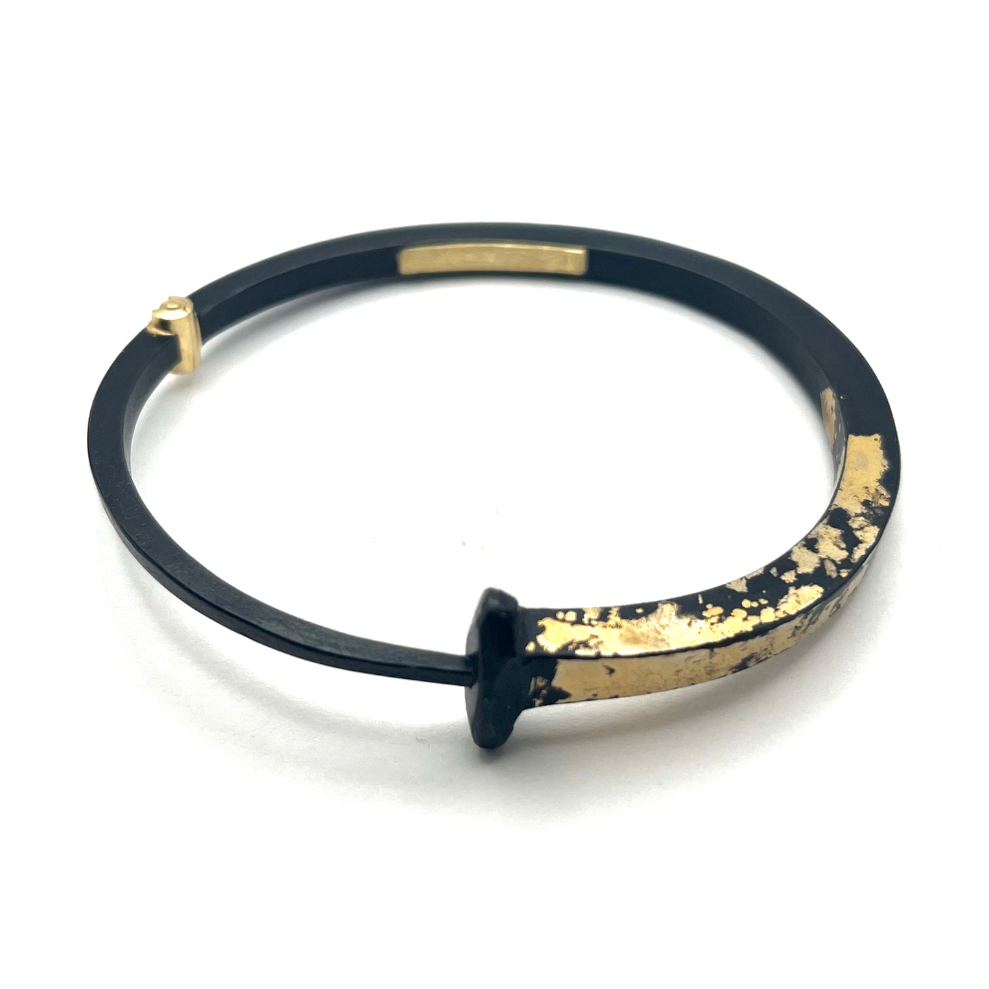 Iron/22kt/18kt Dust Cascade Cuff, Size Medium, PF/NB23-Med, Pat Flynn