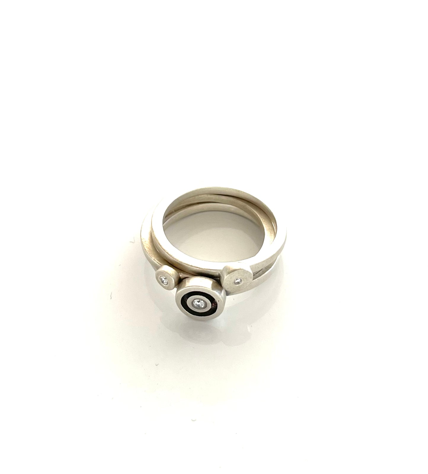 Sterling Silver Stacking Rings, EB2518, Elisa Bongfeldt