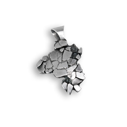 Sterling Silver Shatter Me Pendant