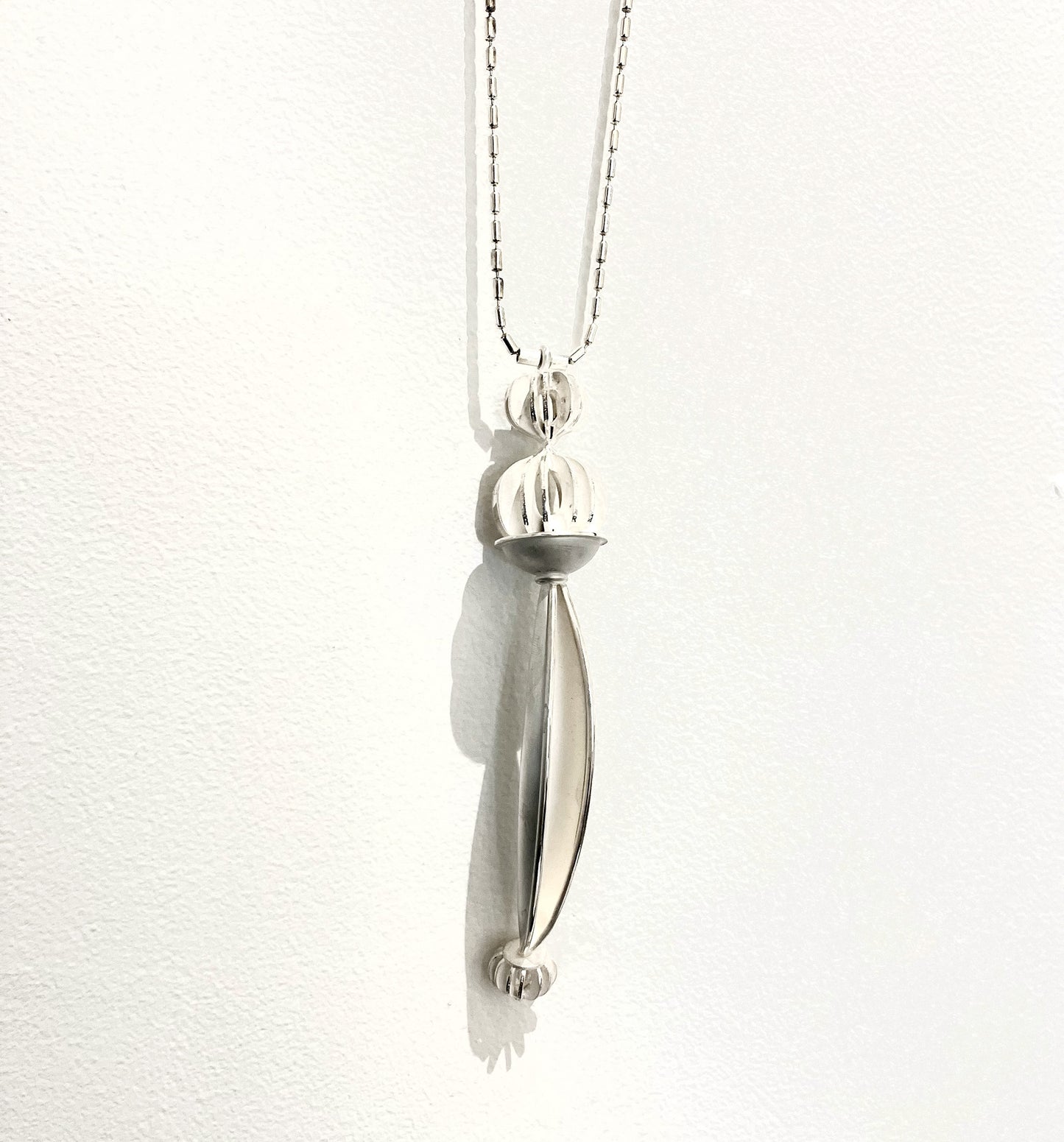 Sterling Silver Reversible Necklace II, VS2602, Vickie Sedman