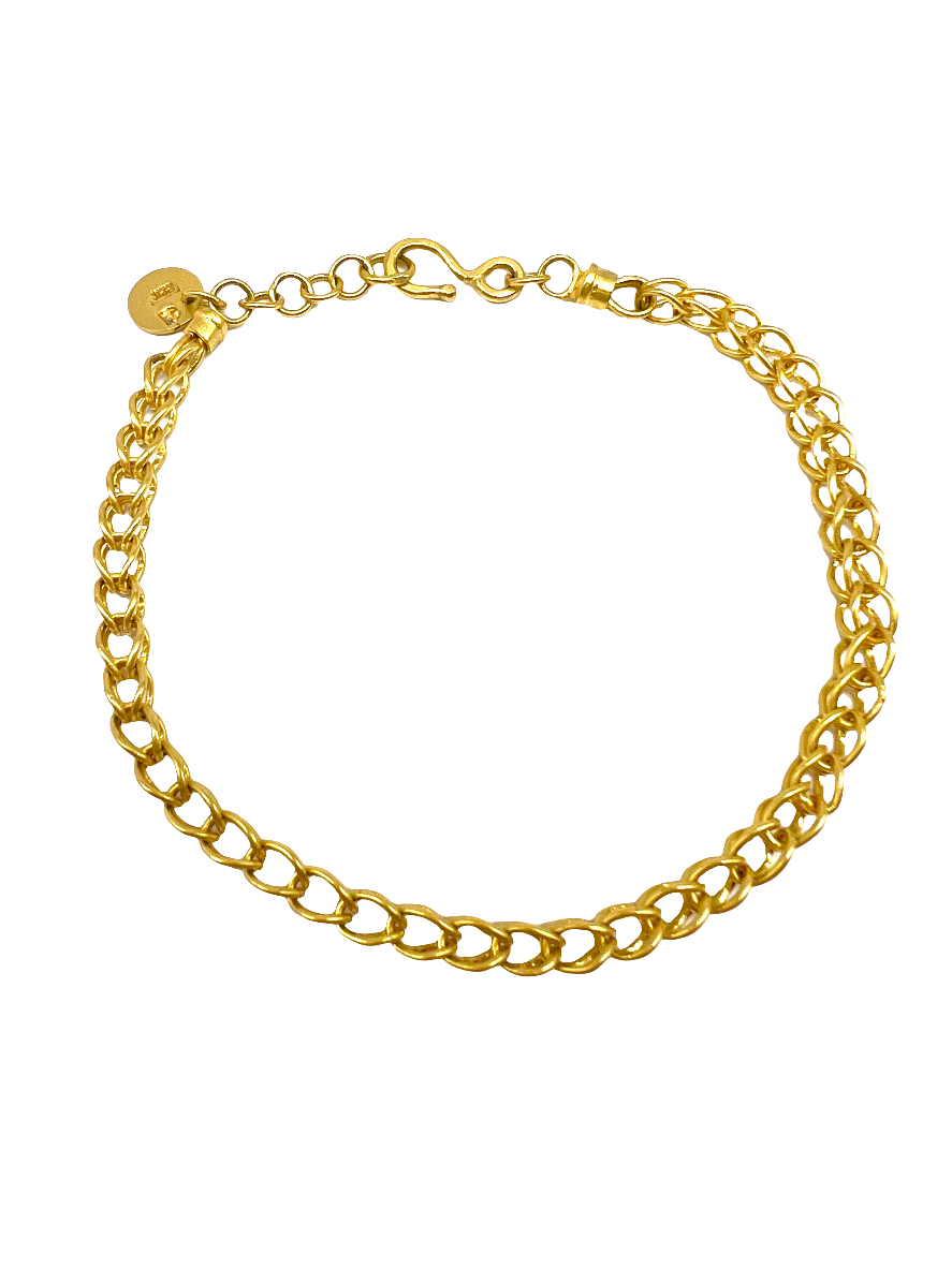 Chain Bracelet in 22k Gold