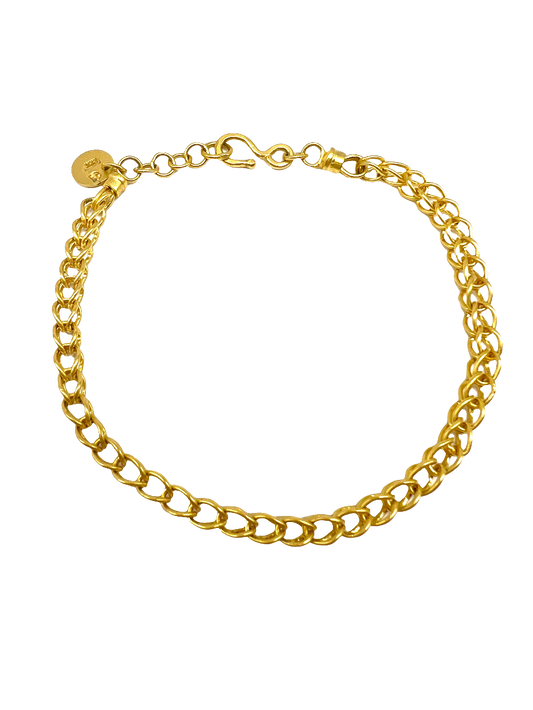 Chain Bracelet in 22k Gold