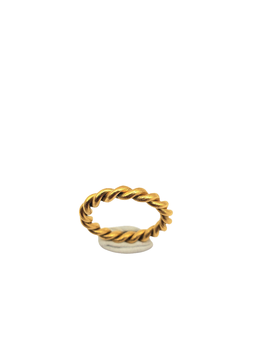 Twisted Ring in 22k Gold