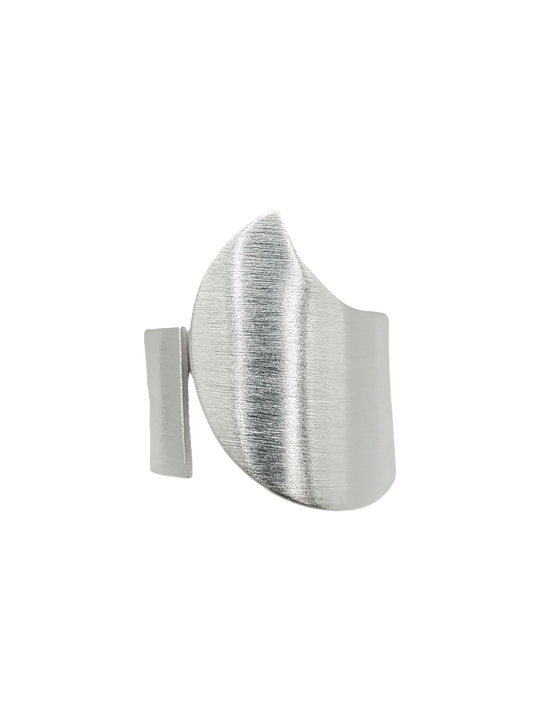 Sterling Silver Curved Point Ring