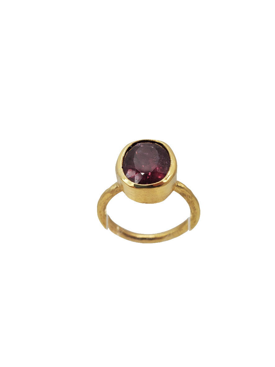 Tourmaline Ring in 22k Gold