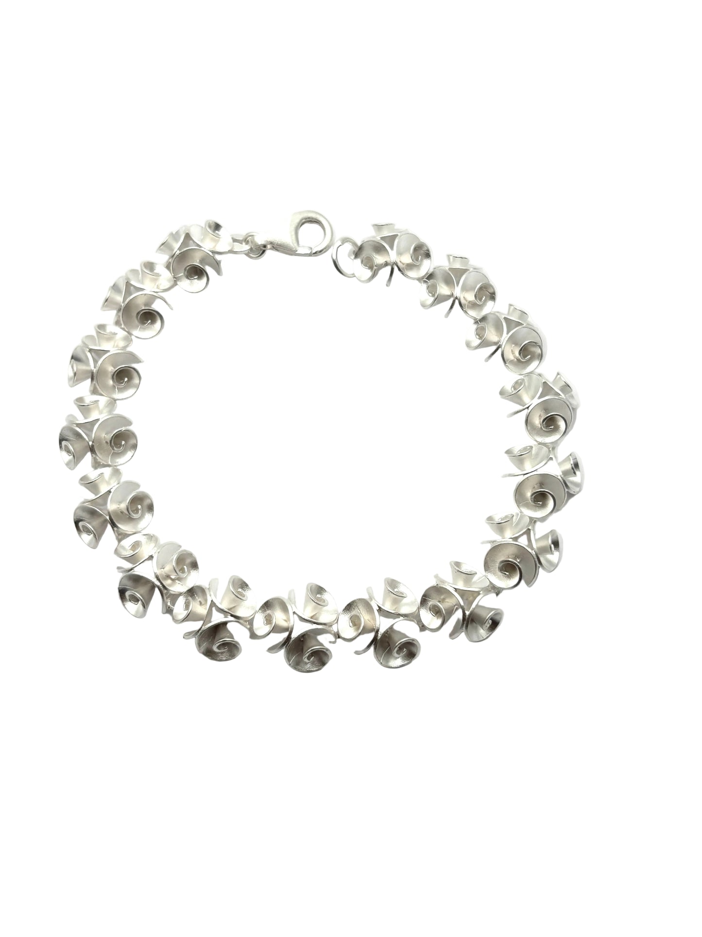 Sterling silver shell. bracelet. by. Kelim. KL2606